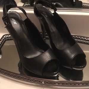 APT 9 Black Heels
